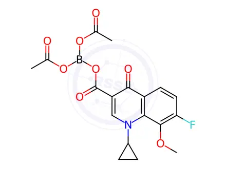 Chemical structure of Moxifloxacin Impurity 252