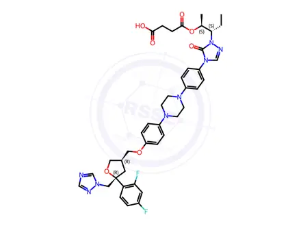 Chemical structure of Posaconazole Impurity 465