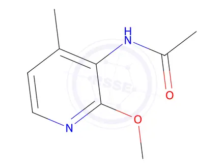 Chemical structure of N-(2-Methoxy-4-methyl-3-pyridyl)acetamide
