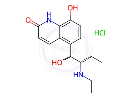 Chemical structure of Procaterol Impurity 9 HCl