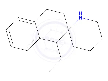 Chemical structure of 1-Ethyl-3,4-dihydro-1H-spiro[naphthalene-2,2'-piperidine]