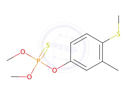 Chemical structure of Fenthion
