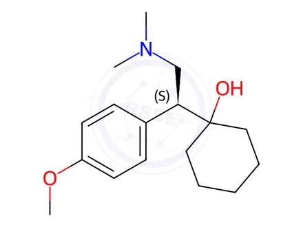 Chemical structure of Venlafaxine Hydrochloride Impurity 33 Monomer
