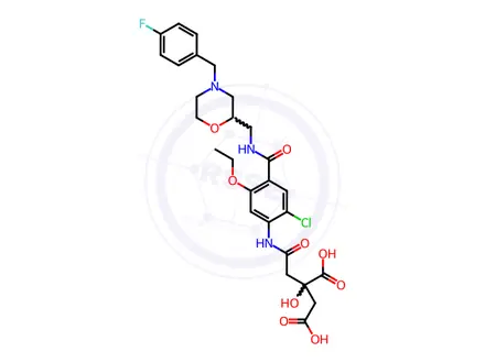 Chemical structure of Mosapride Impurity 15