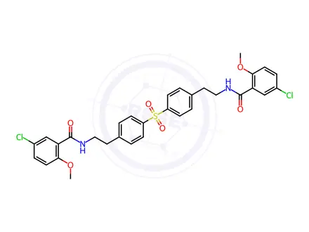 Chemical structure of Glipizide Impurity 3