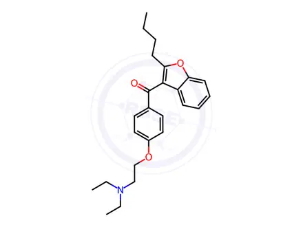 Chemical structure of Amiodarone EP Impurity A