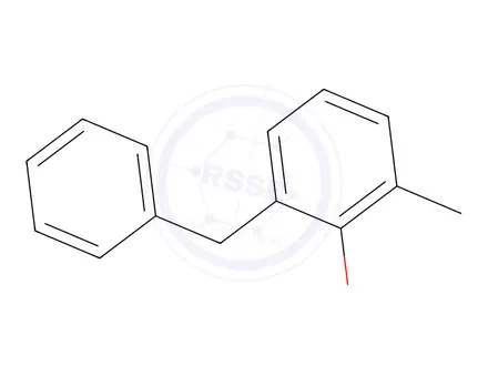 Chemical structure of benzylcresol