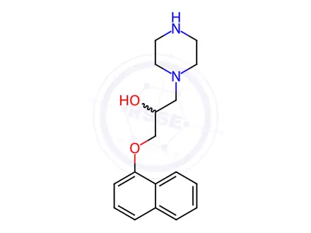 Chemical structure of Naftopidil Impurity 3