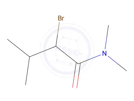 Chemical structure of 2-bromo-N,N,3-trimethylbutanamide