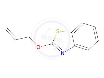 Chemical structure of Benzothiazole, 2-(2-propenyloxy)-(9CI)