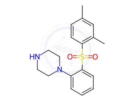 Chemical structure of Vortioxetine Sulfone