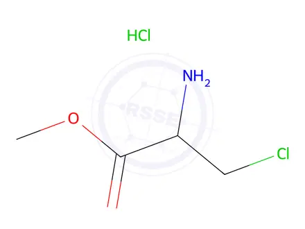 Chemical structure of Methyl 2-amino-3-chloropropanoate hydrochloride