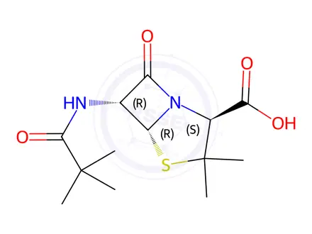Chemical structure of Ampicillin EP Impurity J