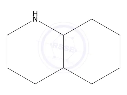 Chemical structure of Decahydroquinoline, mixture of cis and trans