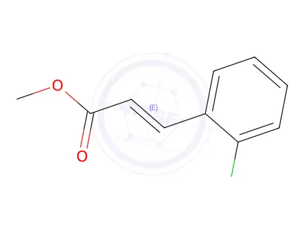 Chemical structure of (E)-Methyl 3-(2-Chlorophenyl)acrylate