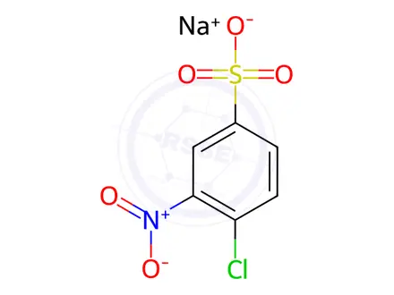 Chemical structure of 4-Chloro-3-nitrobenzenesulfonic Acid Sodium Salt