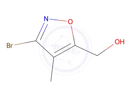Chemical structure of (3-Bromo-4-methylisoxazol-5-yl)methanol