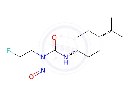 Chemical structure of N-(2-Fluoroethyl)-N'-(4-isopropylcyclohexyl)-N-nitrosourea