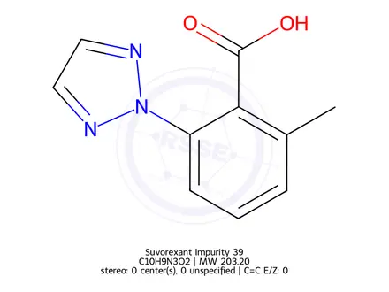 Chemical structure of Suvorexant Impurity 116