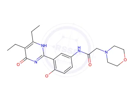 Chemical structure of Vardenafil Impurity 57