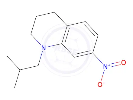 Chemical structure of 1-Isobutyl-7-nitro-1,2,3,4-tetrahydroquinoline