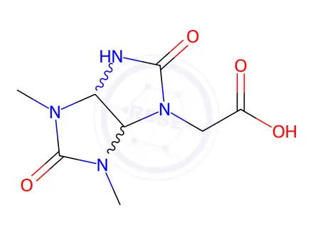 Chemical structure of (4,6-DIMETHYL-2,5-DIOXO-HEXAHYDRO-IMIDAZO-[4,5-D]IMIDAZOL-1-YL)-ACETIC ACID