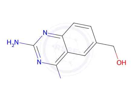 Chemical structure of (2,4-Diaminoquinazolin-6-yl)methanol