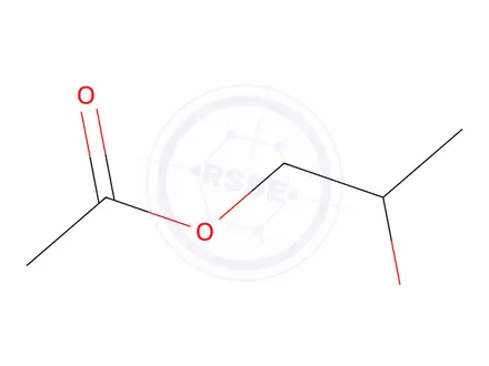 Chemical structure of propane-1,2-diol, monoacetate