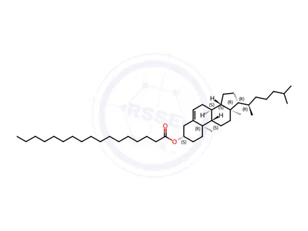 Chemical structure of Cholesterol Margarate