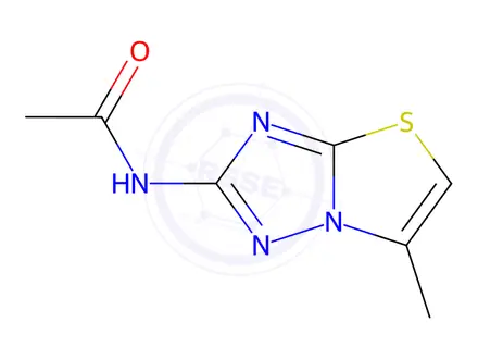 Chemical structure of N-(6-Methylthiazolo[3,2-b][1,2,4]triazol-2-yl)acetamide