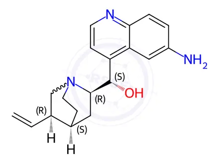 Chemical structure of Quinine Impurity 5