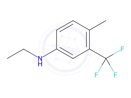 Chemical structure of n-Ethyl-4-methyl-3-(trifluoromethyl)aniline