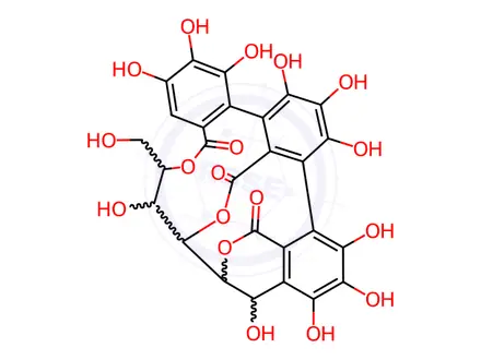 Chemical structure of Castalin