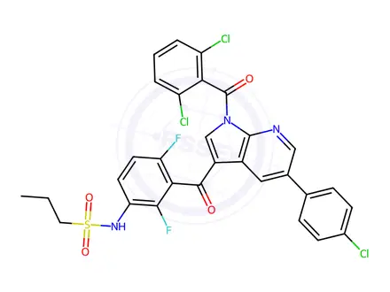 Chemical structure of Vemurafenib Impurity 153