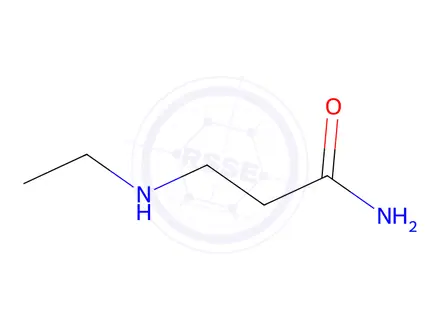 Chemical structure of 3-(ETHYLAMINO)PROPANAMIDE HCl