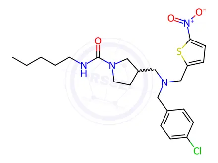 Chemical structure of SR 9011