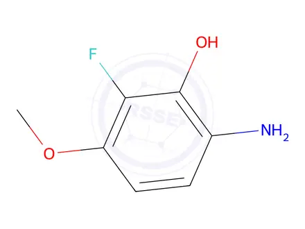 Chemical structure of 6-Amino-2-fluoro-3-methoxyphenol