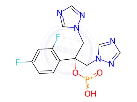 Chemical structure of Fosfluconazole Impurity 6