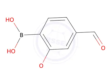 Chemical structure of (4-Formyl-2-methoxyphenyl)boronic acid