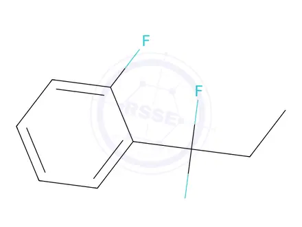 Chemical structure of 1-(1,1-Difluoropropyl)-2-fluorobenzene