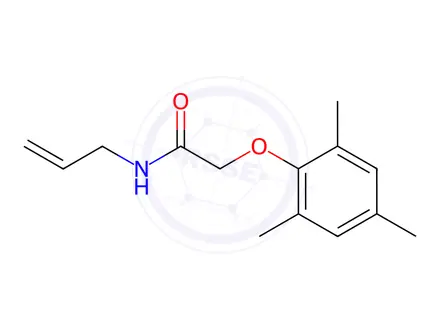 Chemical structure of n-Allyl-2-(mesityloxy)acetamide