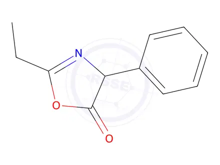 Chemical structure of 2-Ethyl-4-phenyloxazol-5(4H)-one