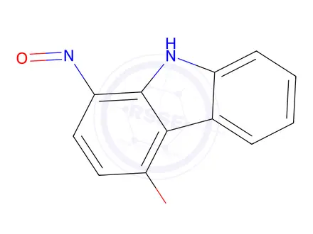 Chemical structure of Nitroso-4-Hydroxy Carbazole