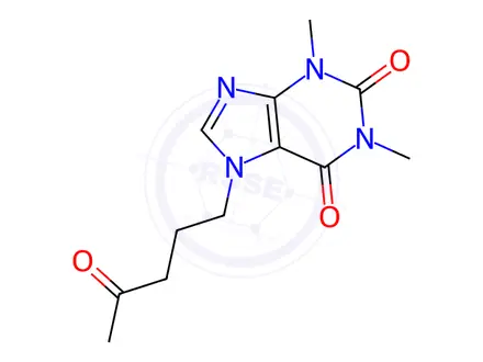 Chemical structure of Propentofylline Impurity 54