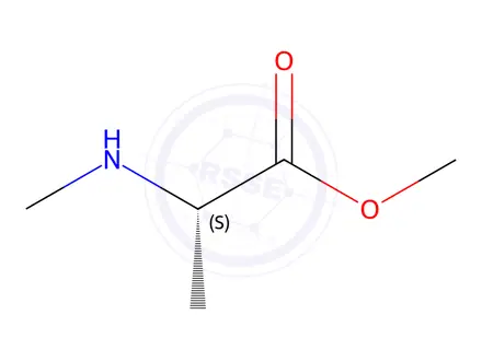 Chemical structure of methyl N-methylalaninate
