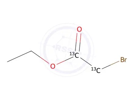 Chemical structure of Valproic Acid Impurity 90-13C2