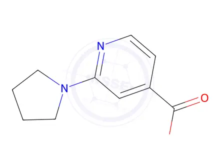Chemical structure of 2-Pyrrolidin-1-yl-isonicotinic acid hydrochloride