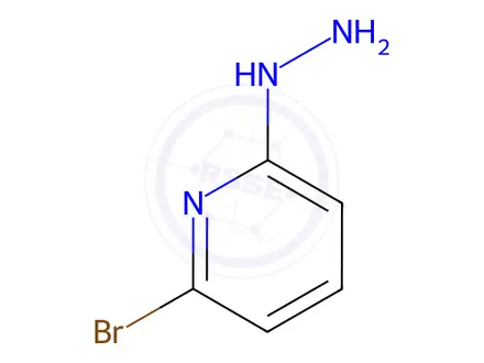Chemical structure of 2-BROMO-6-HYDRAZINYLPYRIDINE