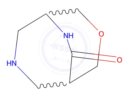 Chemical structure of 3-Oxa-7,9-diazabicyclo[3.3.2]decan-10-one