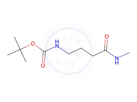 Chemical structure of Tert-butyl n-[3-(methylcarbamoyl)propyl]carbamate